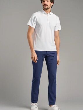 NWT Rhone Commuter Slim Pants Navy size 36